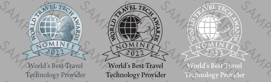 World Travel Tech Awards Nominee shield sample
