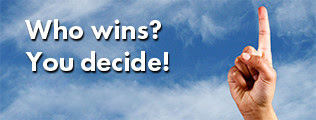 Who wins? You decide!